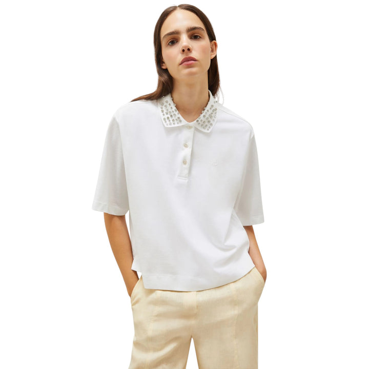 Polo GONZAGA BIANCO OTTICO