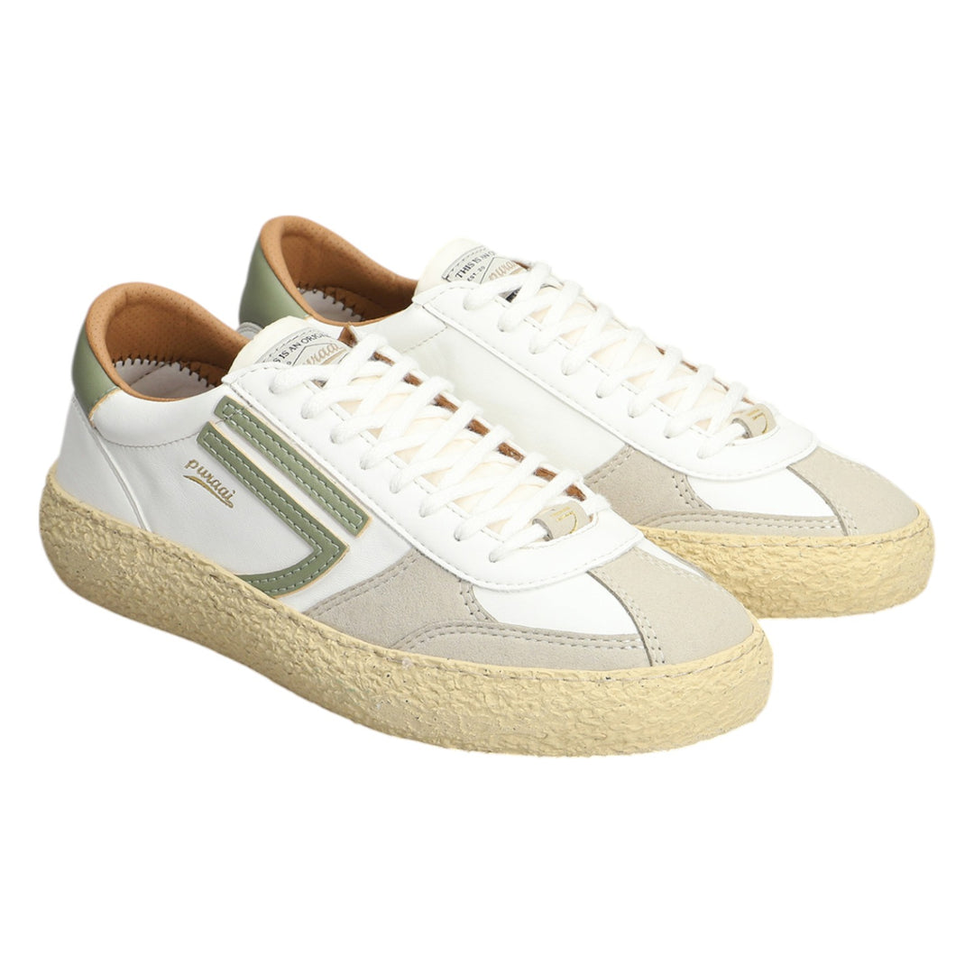 SNEAKERS CLASSIC OLIVE SPRIG BIANCO-VERDE