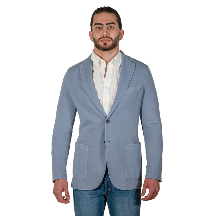 VESTE OXFORD Bleue