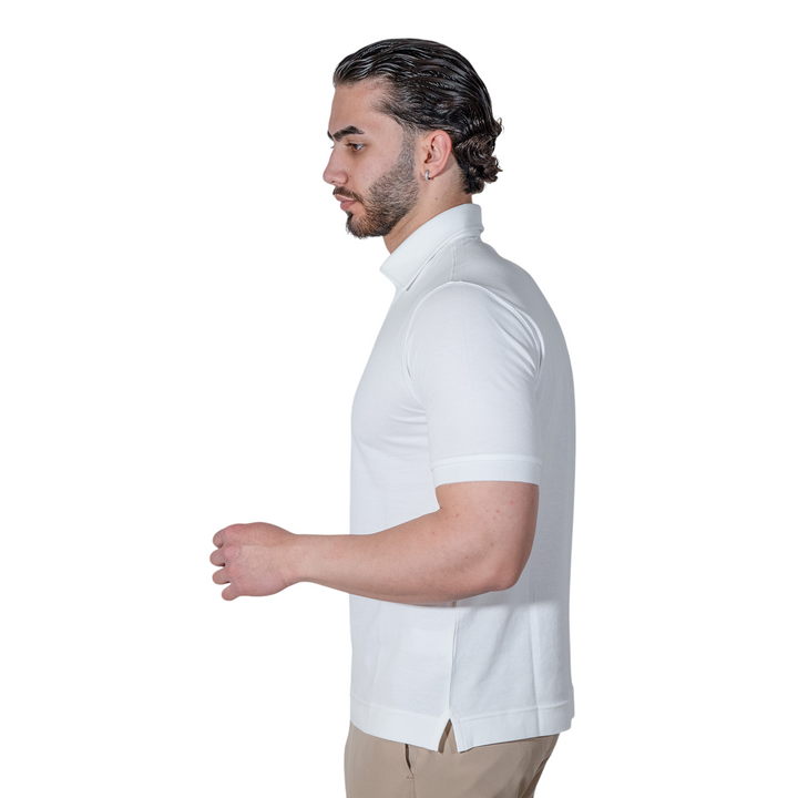 POLO PIQUET Blanc