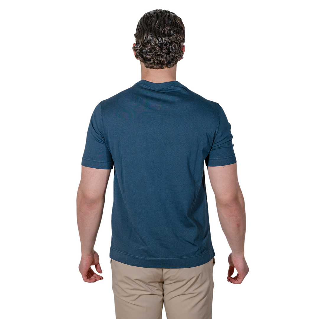 T-SHIRT JERSEY T.C. BLU NAVY