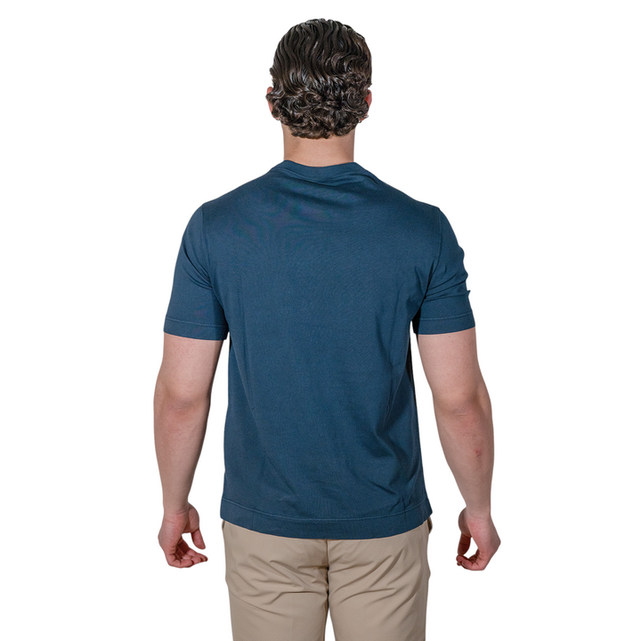 T-SHIRT JERSEY T.C. BLU NAVY