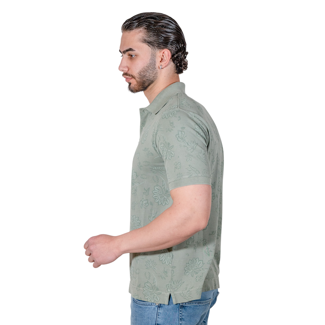 POLO PIQUET FIORE Verde