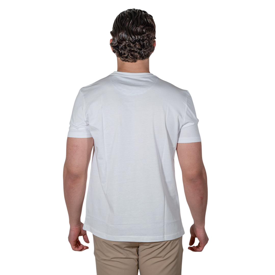 T-SHIRT STAMPA VODKA WHITE