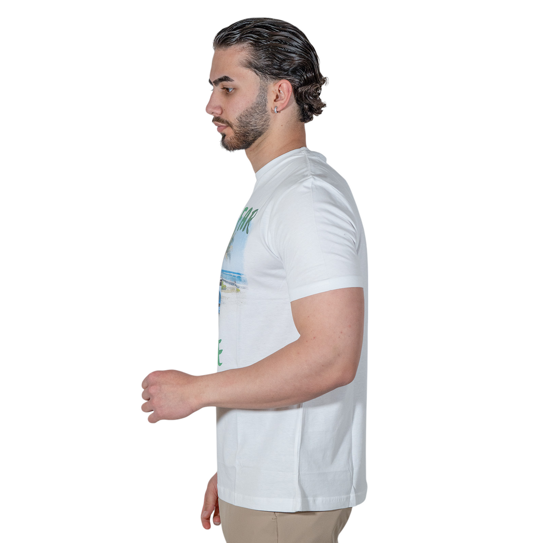 T-SHIRT STAMPA DOLCE FAR NIENTE WHITE