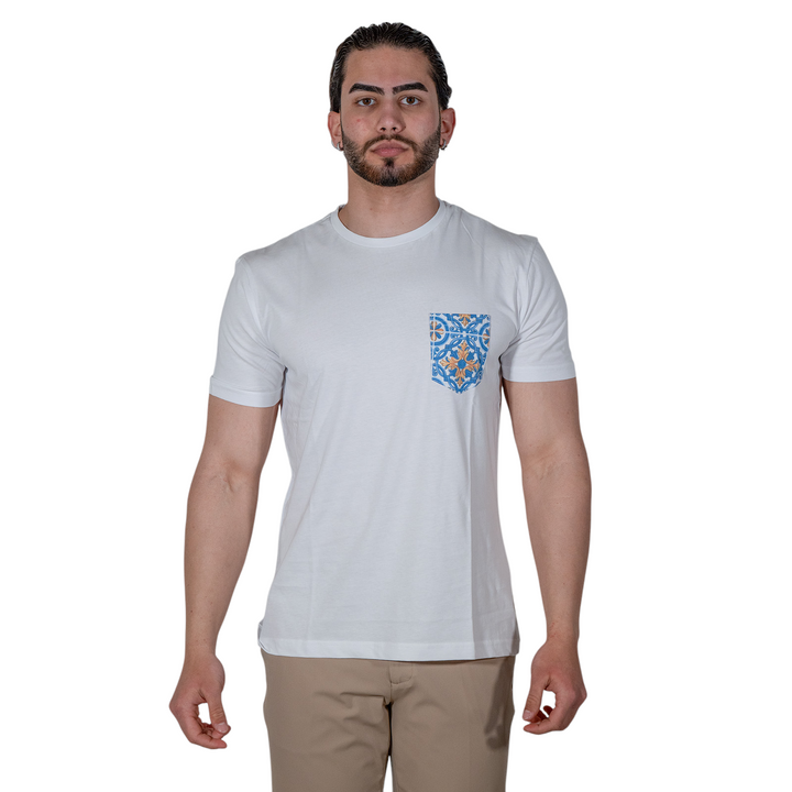 T-SHIRT TASCHINO MAIOLICA WHITE