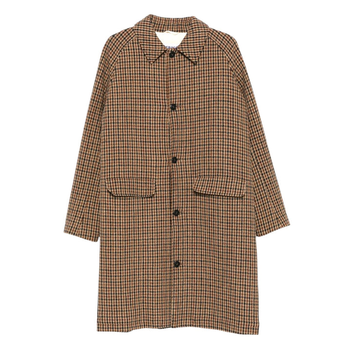 CAPPOTTO PIED DE PUOLE BEIGE-MARRONE-BLU