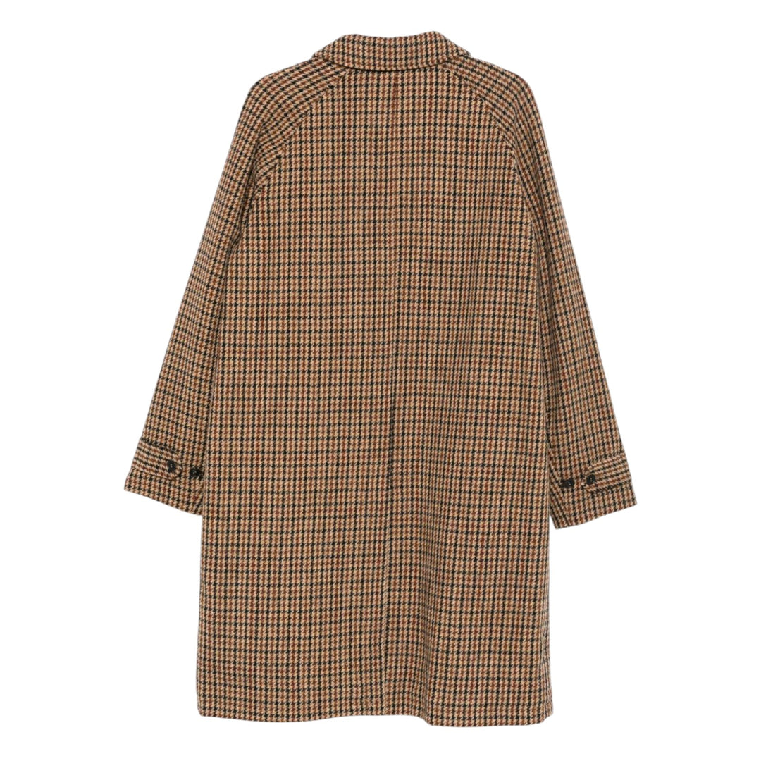 CAPPOTTO PIED DE PUOLE BEIGE-MARRONE-BLU