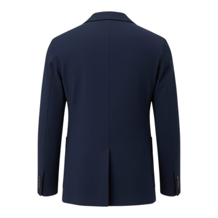 Blazer en jersey stretch bleu marine