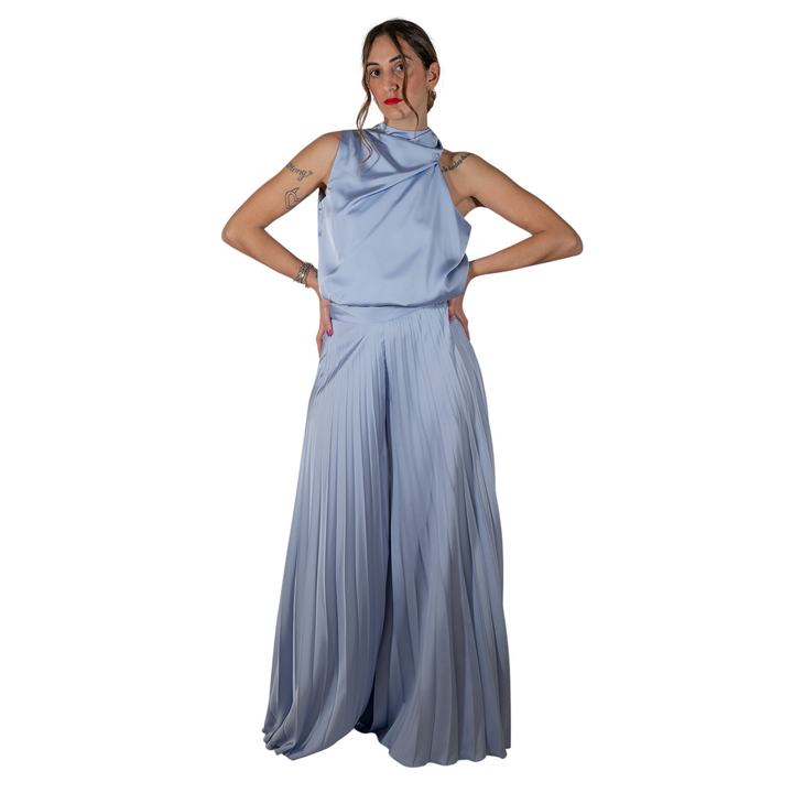 TOP ASIMMETRICO AVIATION BLUE