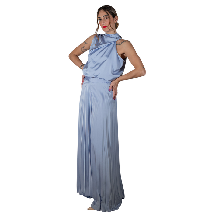 TOP ASIMMETRICO AVIATION BLUE