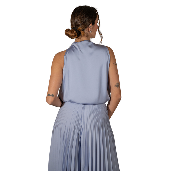 TOP ASIMMETRICO AVIATION BLUE