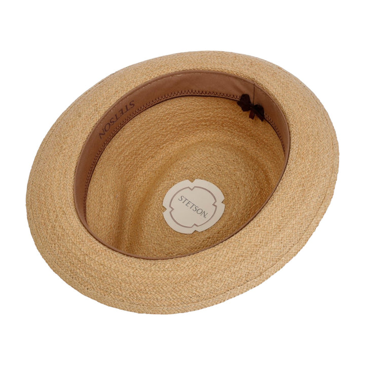 PLAYER RAFFIA STETSON GOLF BEIGE