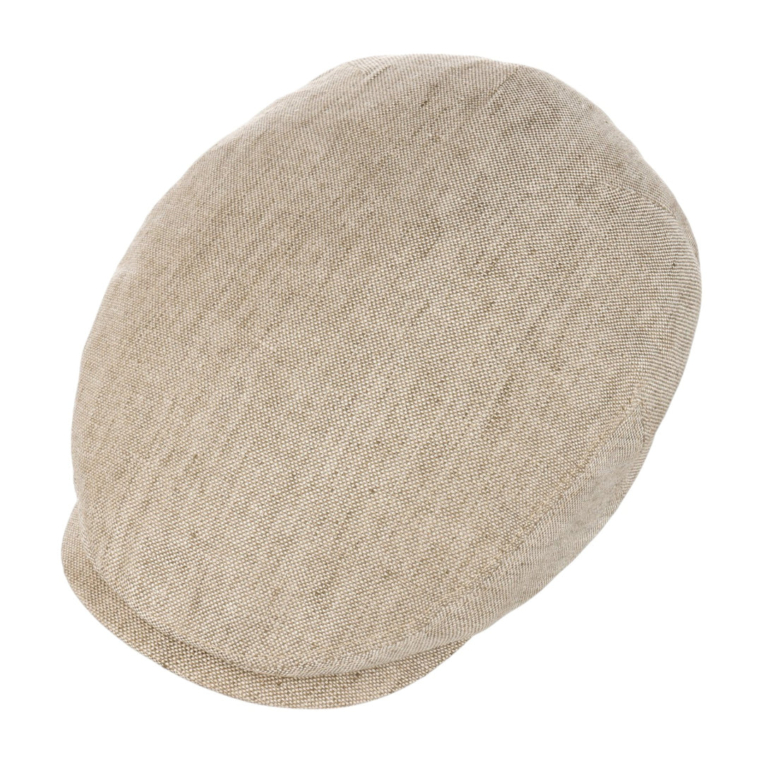DRIVER CAP LINEN MARRONE