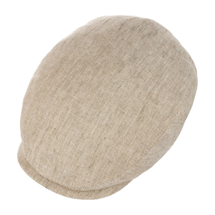 DRIVER CAP LINEN MARRONE