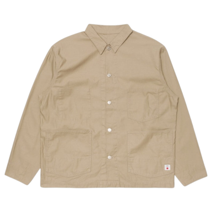 Combinaison militaire japonaise en coton satiné beige