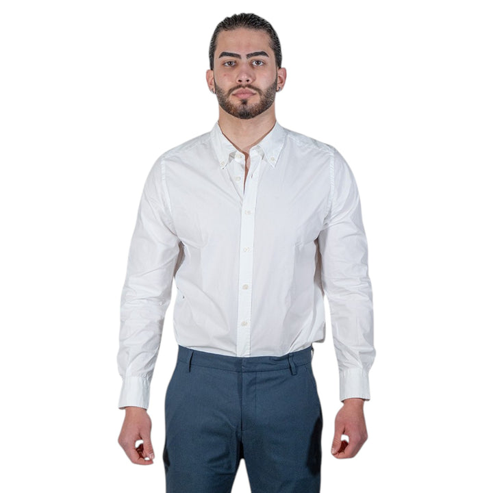 Camicia M/L Collo Button Down Bianco