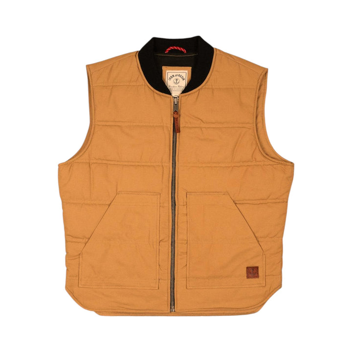 WORK VEST COGNAC