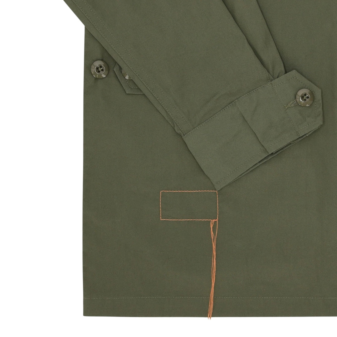 Elias Jungle Jacket in Cotone Green