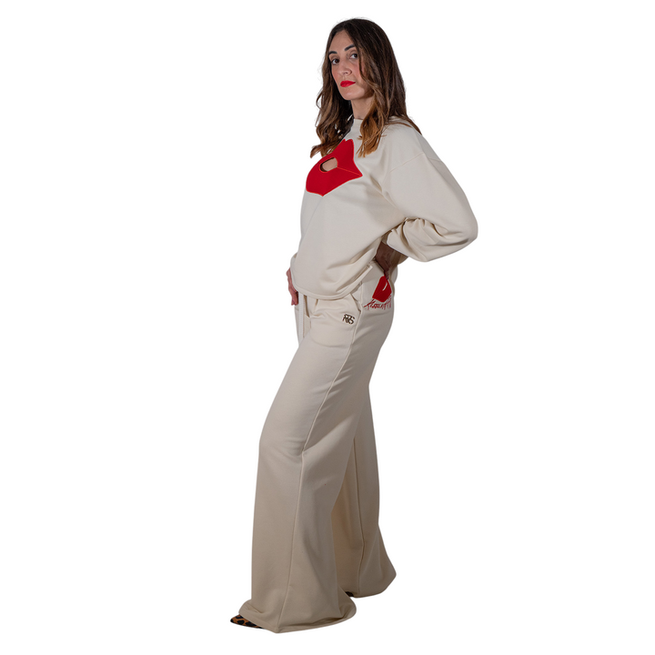 PANTALONE CON RICAMO