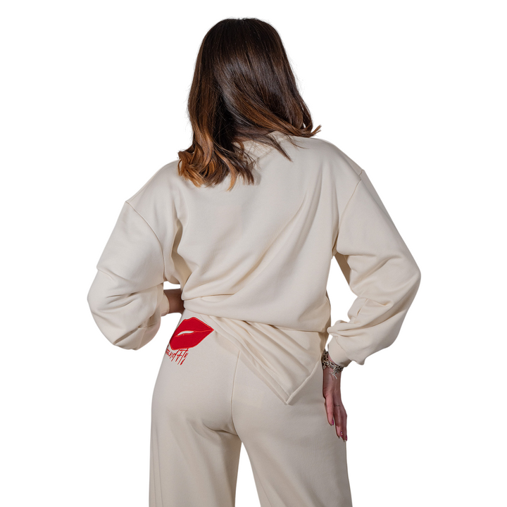 PANTALONE CON RICAMO