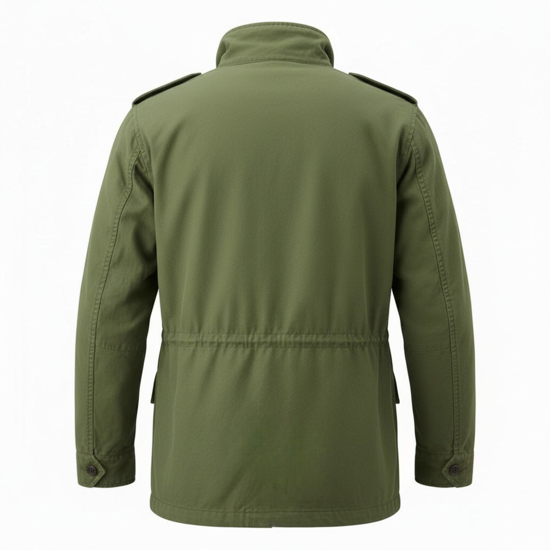 Chaqueta de campo de manga larga Travis Gabardina Verde