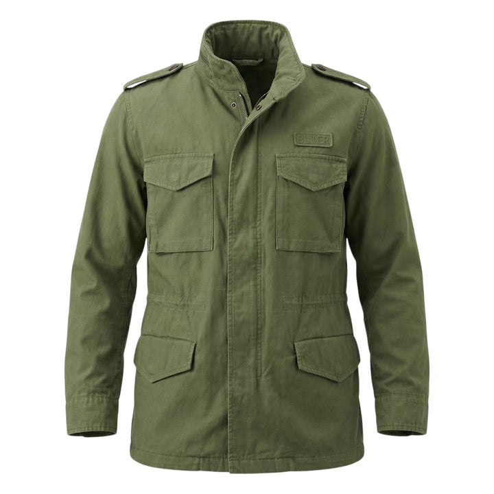 Chaqueta de campo de manga larga Travis Gabardina Verde