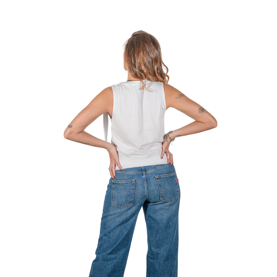 RIBBON TOP GIN WHITE