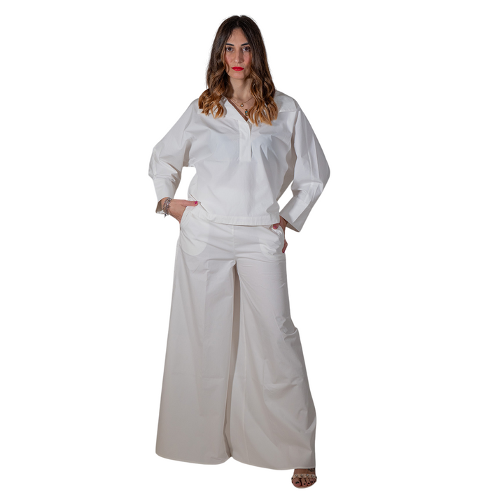 PANT. FASHION HALDYR BIANCO