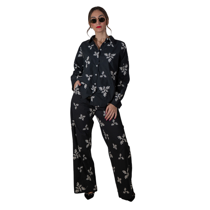 PANT. FASHION HADEWIN FANT.NERO/NATURALE