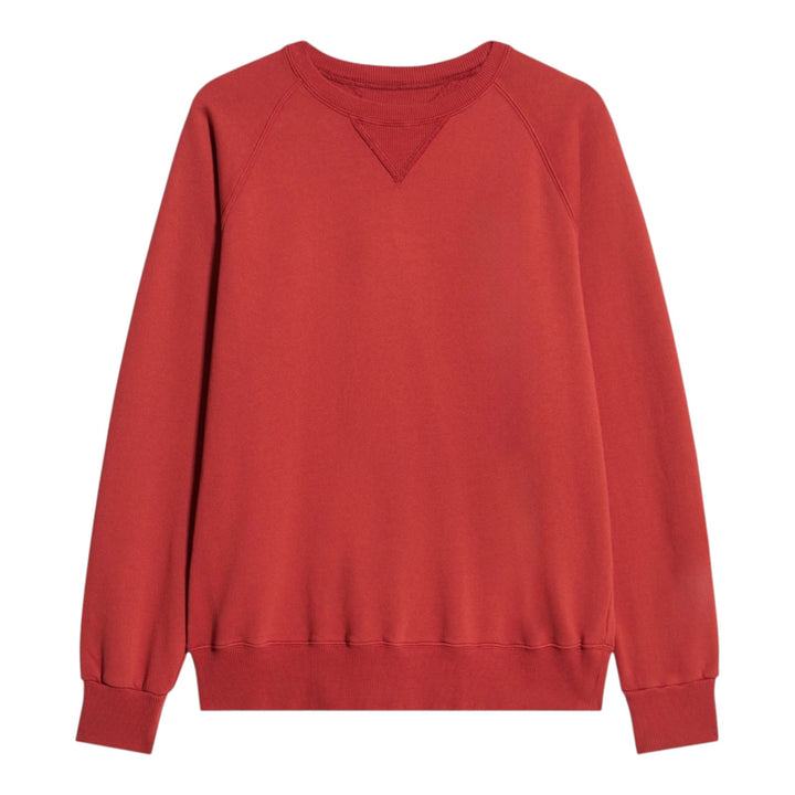Harvard Felpa Girocollo in Jersey Garzato con Taglio Reglan Lobster