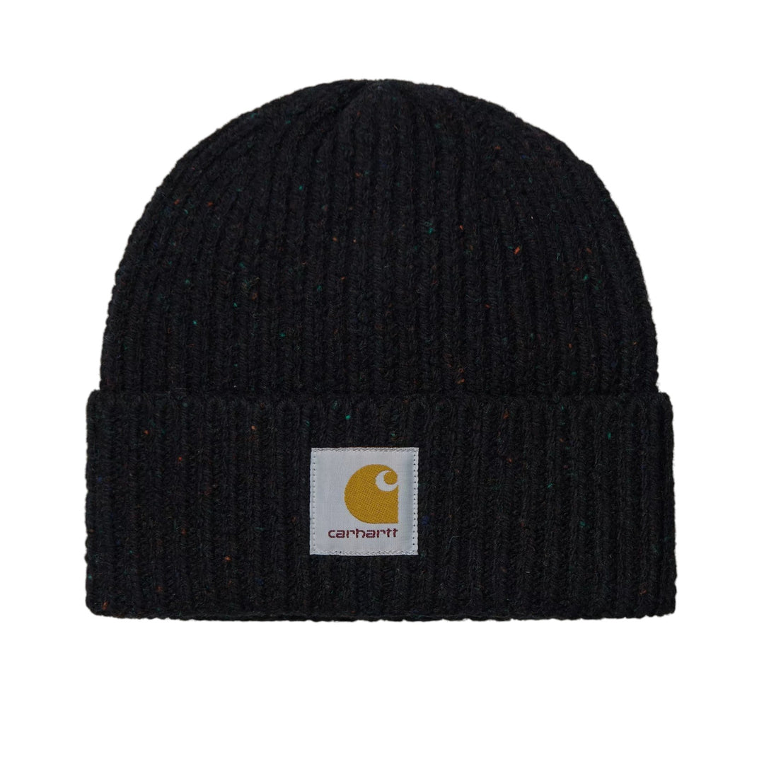 ANGLISTIC BEANIE SPECKLED BLACK