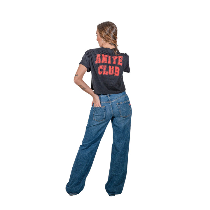 CROP ANIYE KISS BLACK