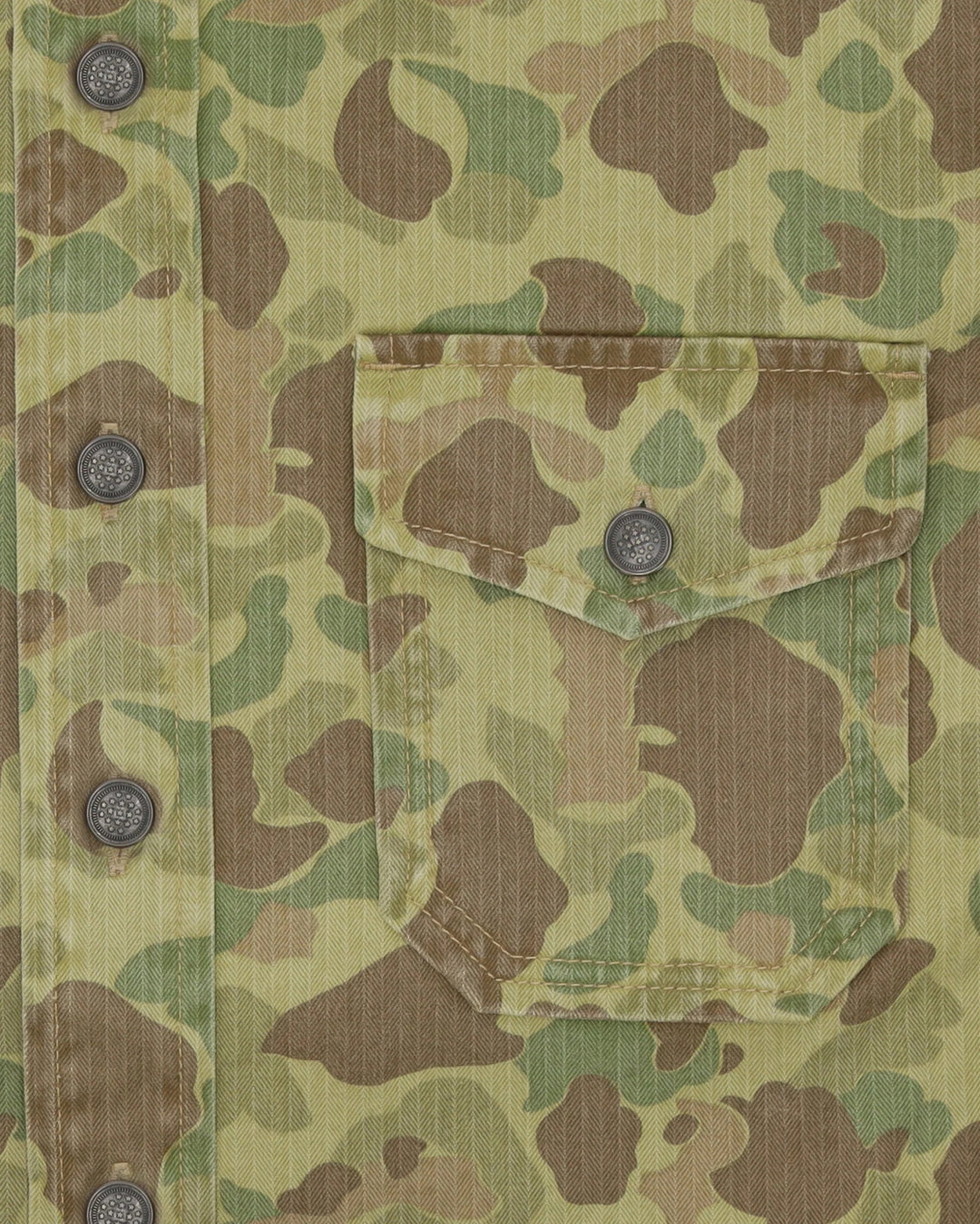 Kenny Overshirt Camouflage in Cotone