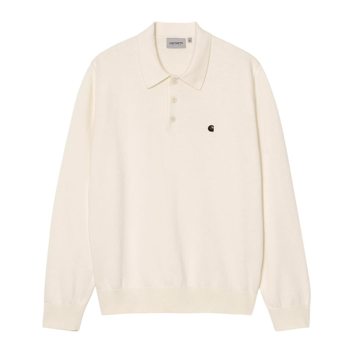 Polo Madison de manga larga, Cinnerus White
