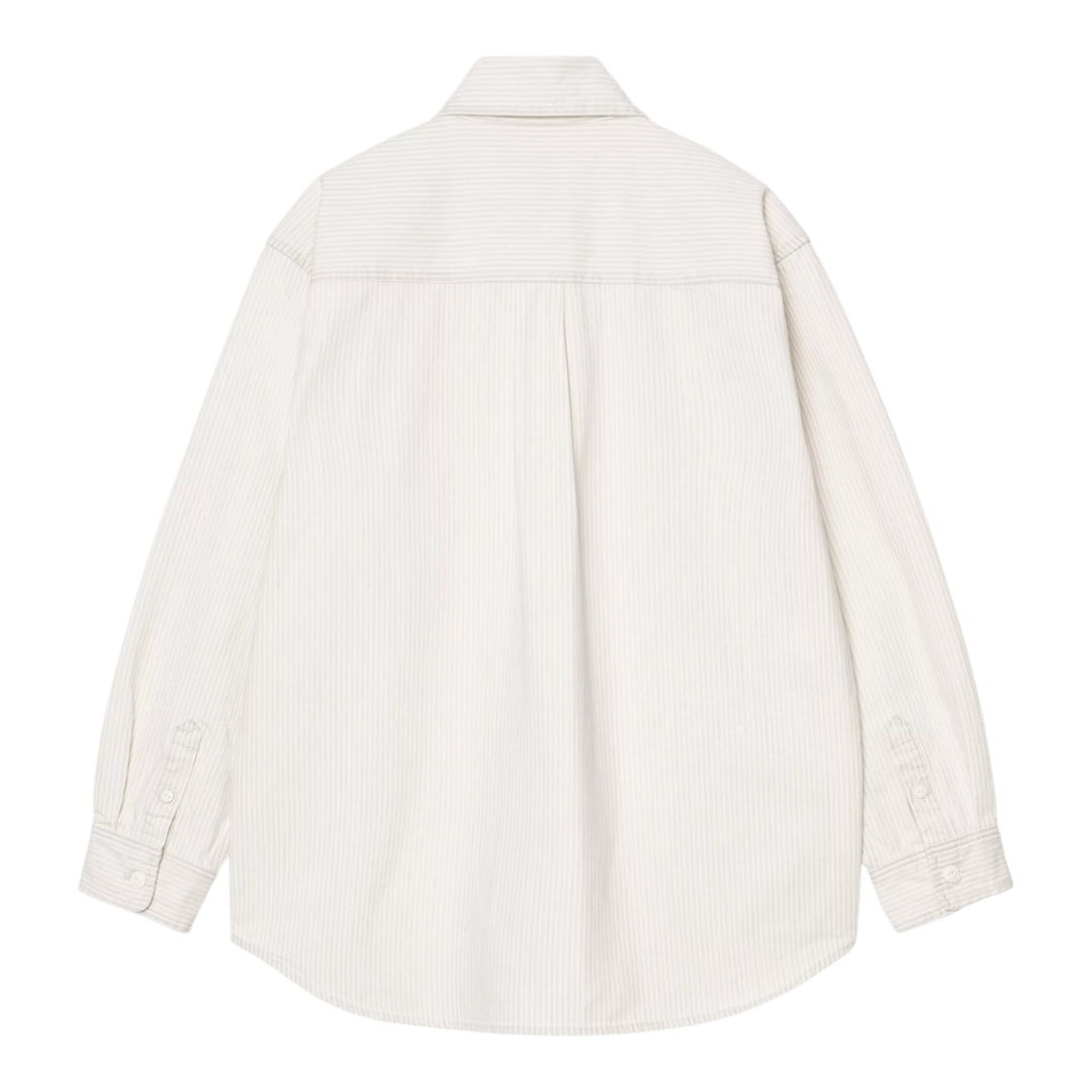 Camisa Mercer Jac Mercer Stripe, grafito / cera