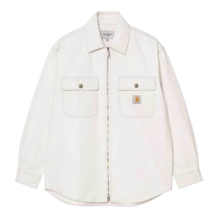 Camisa Mercer Jac Mercer Stripe, grafito / cera