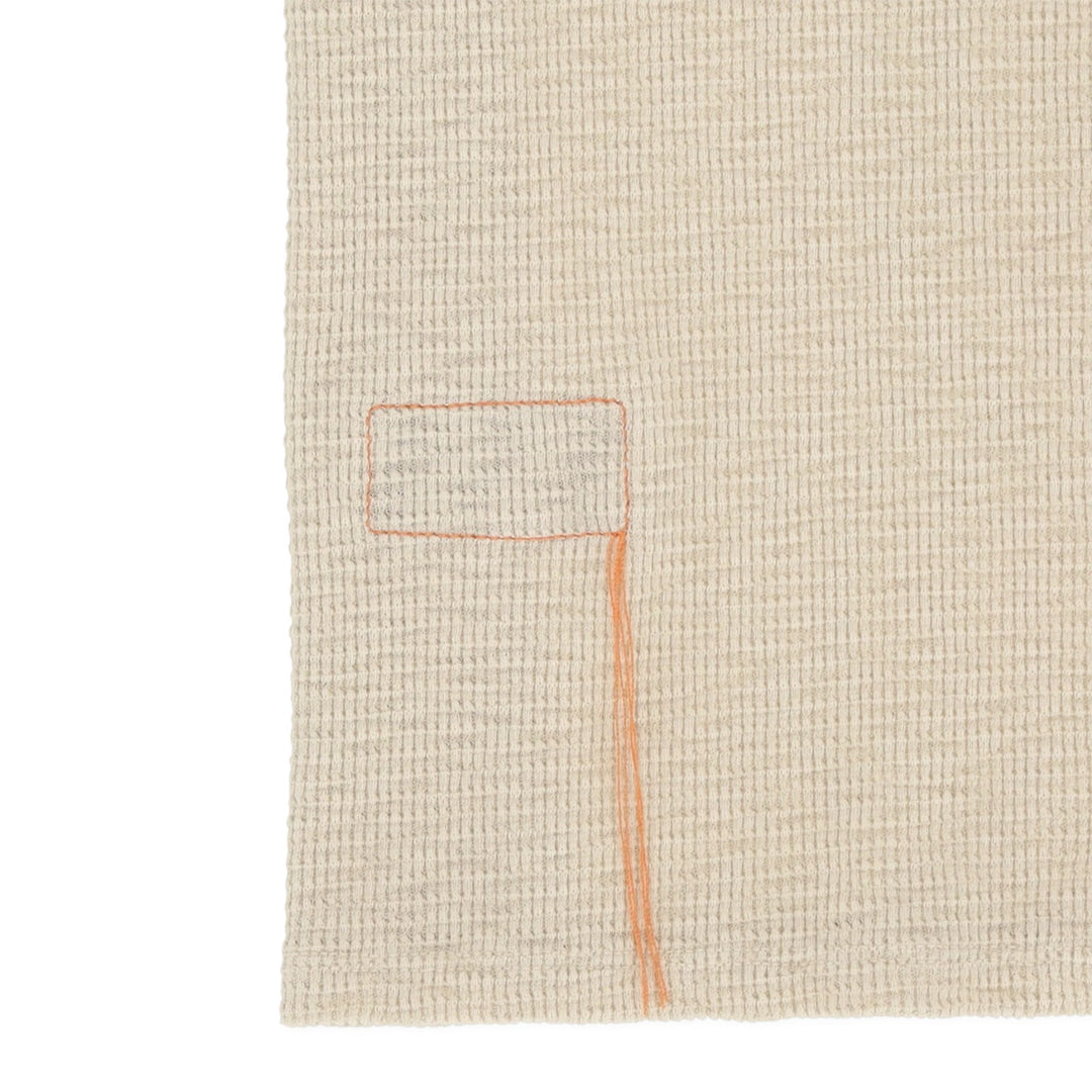 Missourim Polo in Jersey Waffle Manica Corta Beige