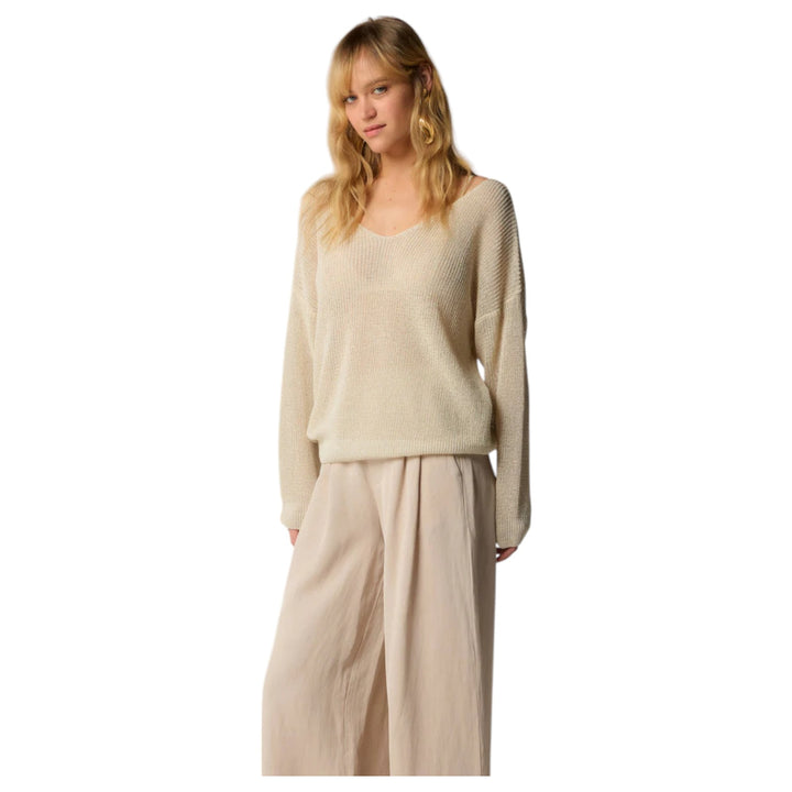 MAGLIA TRICOT MIRIA VANIGLIA