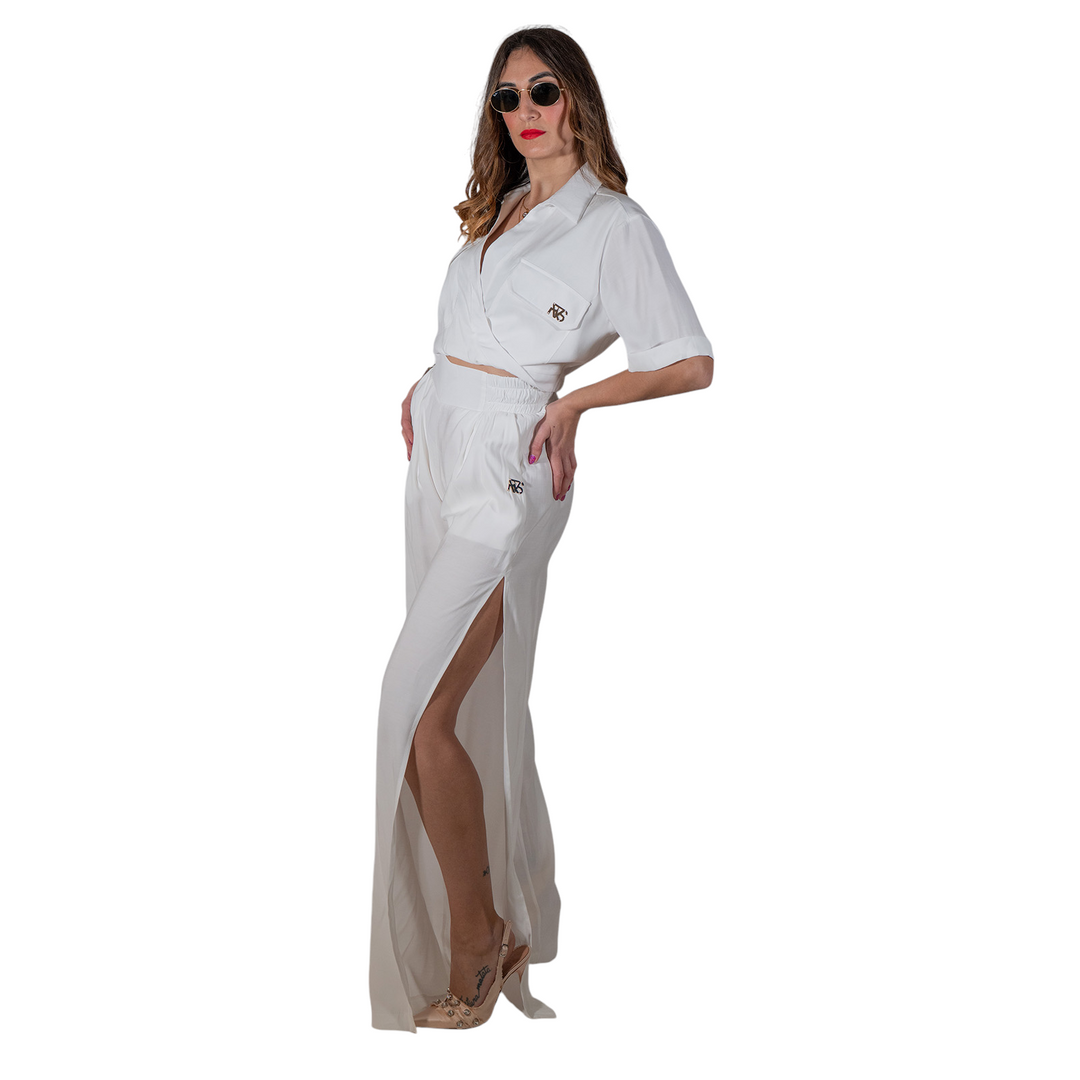 PANTAPALAZZO OFF WHITE