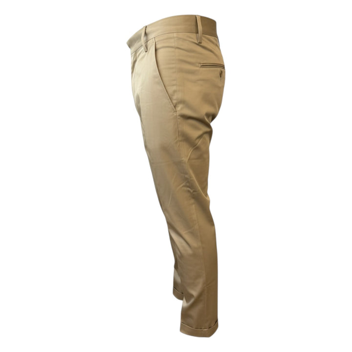 Pantalón con bolsillos America Slim Corto Havana