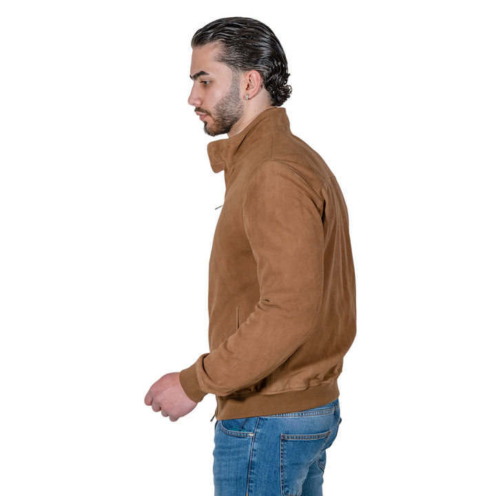 BARRACUTA SUEDE TABACCO