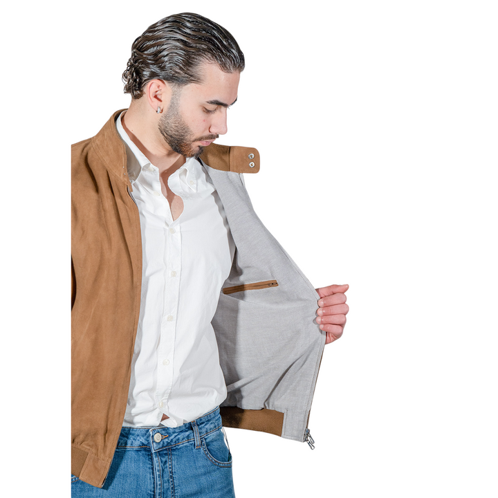 BARRACUTA SUEDE TABACCO