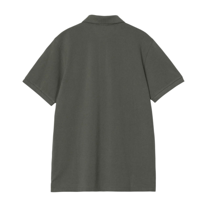 Polo S/S Chase Piqué Leaf / Gold