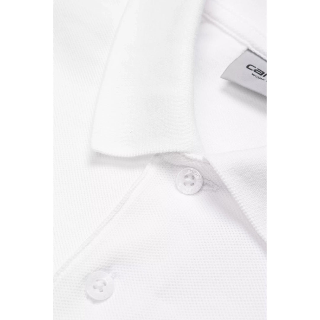 Polo S/S Chase Piqué Blanco / Dorado