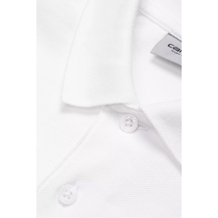 Polo S/S Chase Piqué Blanco / Dorado