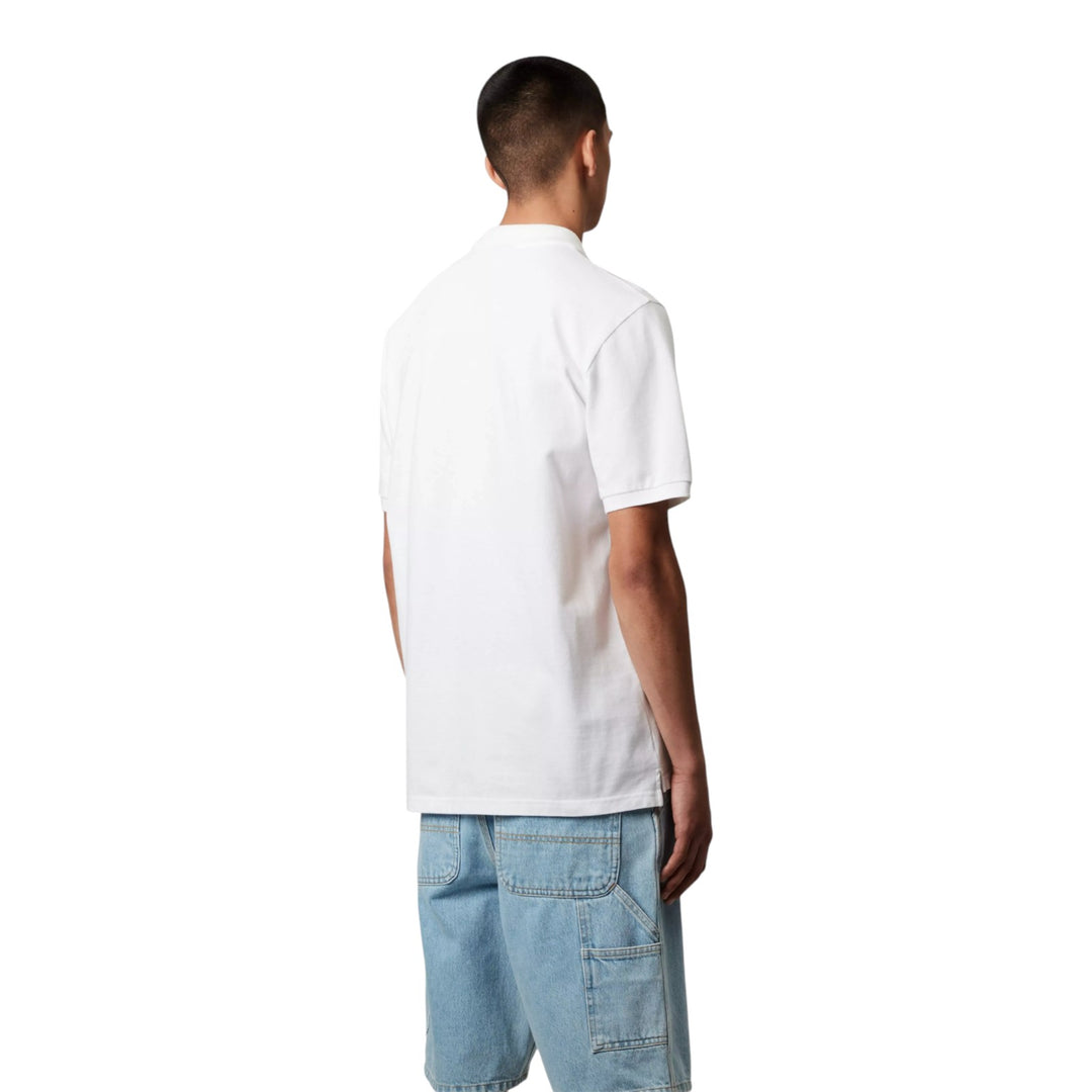 Polo S/S Chase Piqué Blanco / Dorado