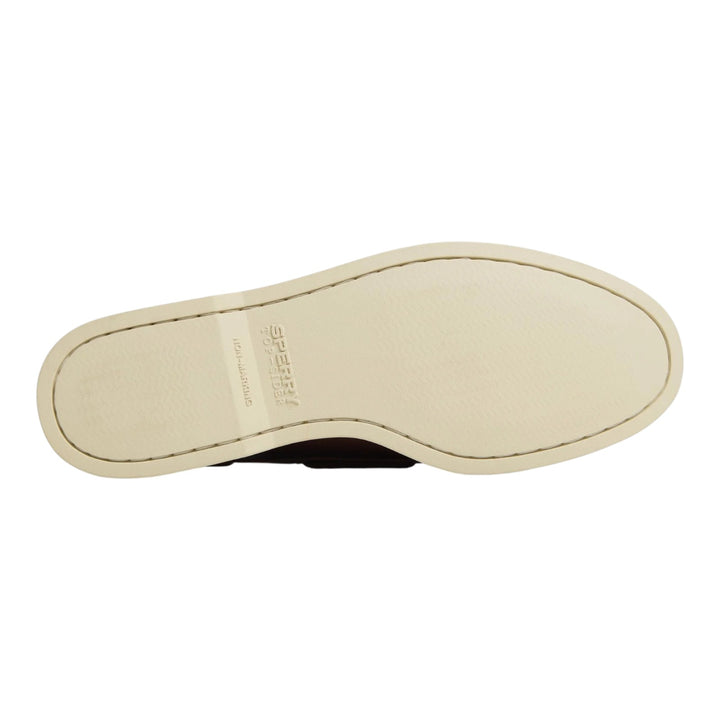 Chaussures bateau Authentic Original 2 œillets en cuir véritable marron