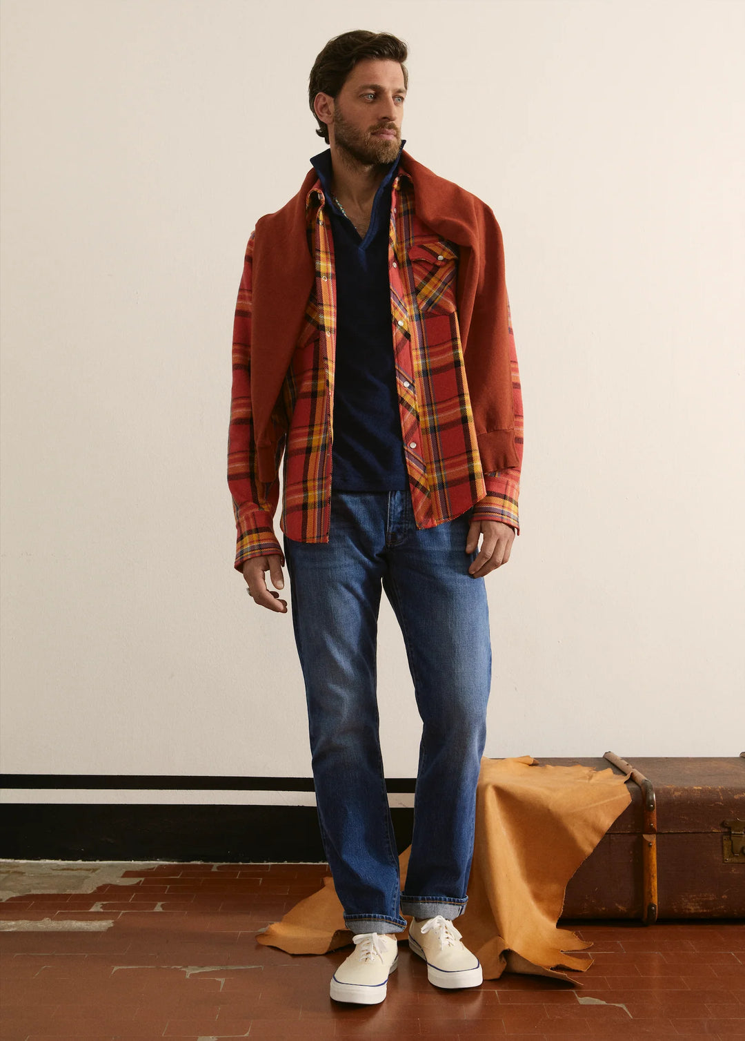 965 John Japan Denim Cimosato 5 poches Regular Fit Stone Wash - L29''