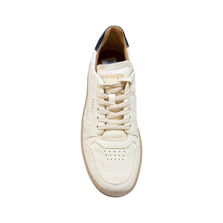 Sneakers Jannik in Vera Pelle di Cervo Burro-Blu